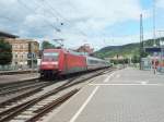 101 106 schob am 23.06.2013 den EC 390 aus Richtung Salzburg nach Frankfurt.