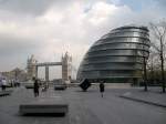 Modernes London neben Bauwerken vergangener Zeiten: heute bereits Realitt in der Hauptstadt Grossbritaniens.