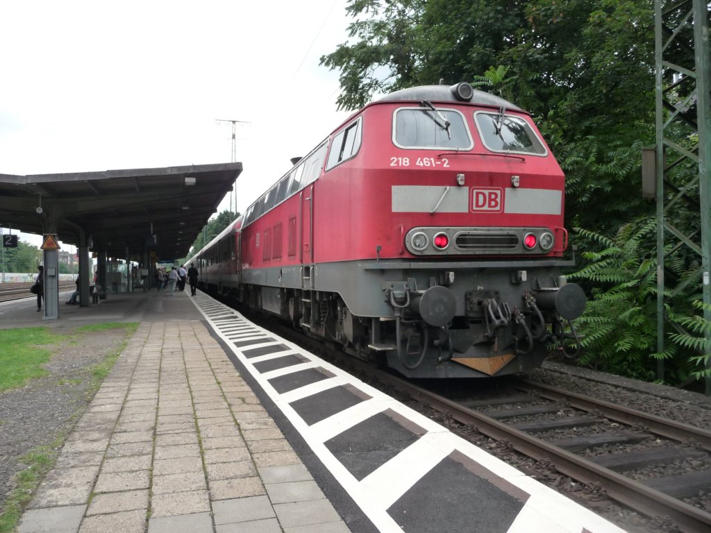 218 461 steht am 08.08.2012 in K�ln-West.