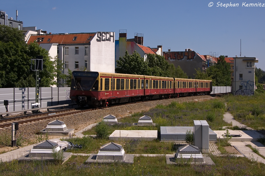 480 023-1 S-Bahn Berlin als S8 (S 8073) von Birkenwerder(b Berlin) nach Berlin-Grnau, bei der Einfahrt in Berlin Ostkreuz. 15.06.2013