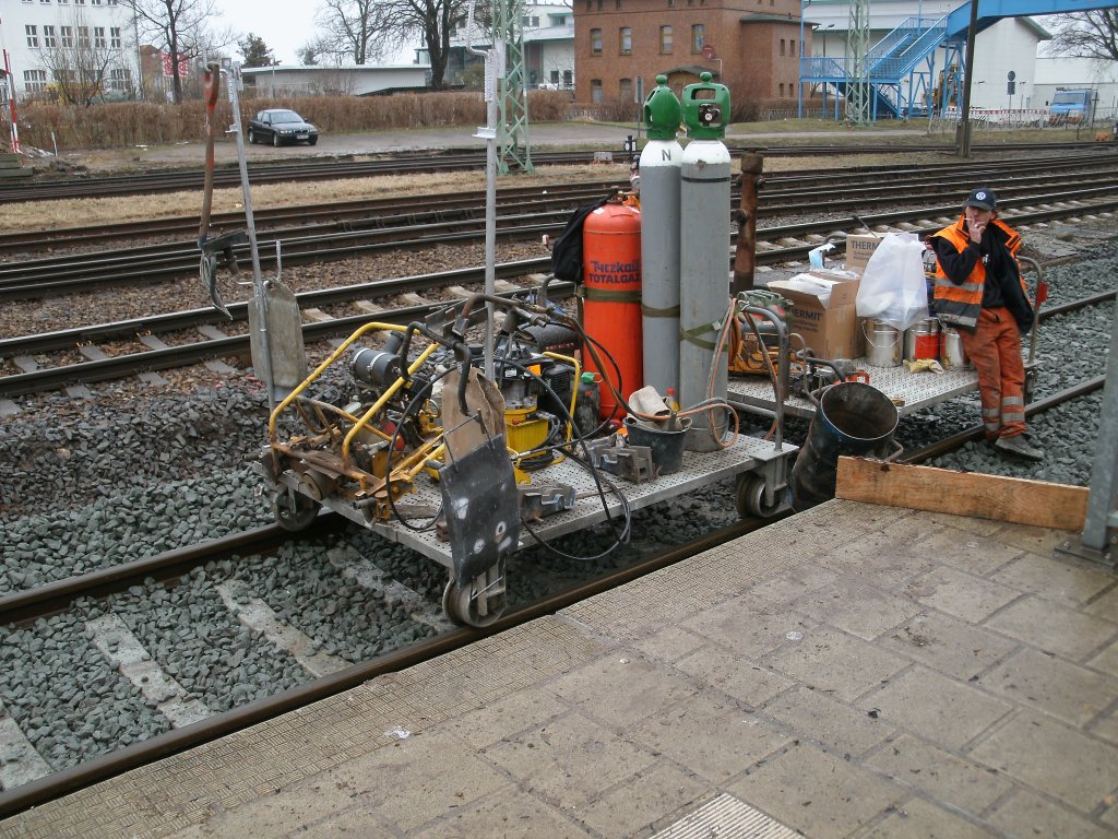Arbeitsfahrzeug in Bergen/R�gen.