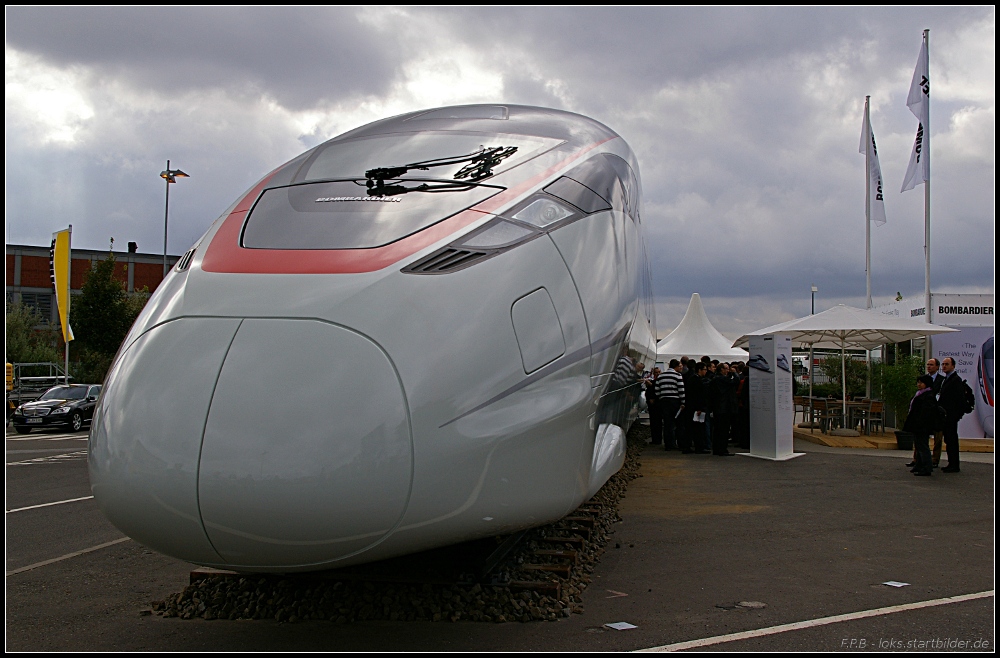 Bombardier Zefiro ist eine neue Vision von Hochgeschwindigkeitsz�gen (INNOTRANS 2010 Berlin 21.09.2010)