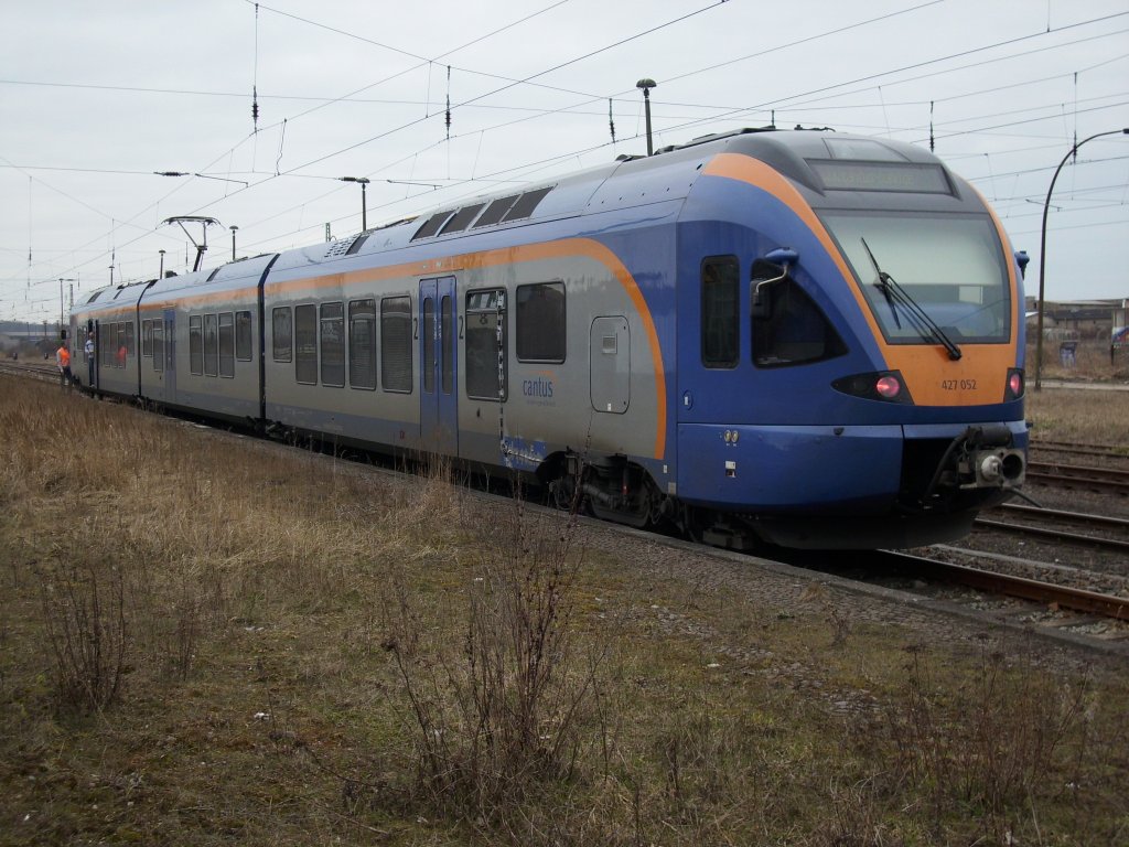 Cantus Flirt 429 052 am 31.M�rz 2009 in Bergen/R�gen.