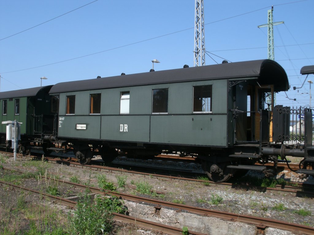 Donnerb�chse vom Schweriner Traditionszug,am 05.Juni 2011,in Bergen/R�gen.