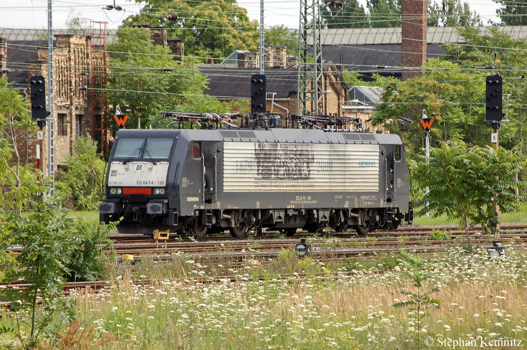 ES 64 F4 - 150 (189 150-6) MRCE momentan im Dienst f�r die DB Regio AG steht in Halle(Saale) Hbf. 19.07.2011