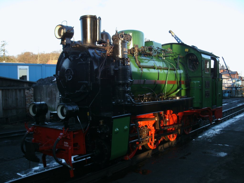 Fast zwei Stunden zuvor Mh52,am 14.Januar 2012,in der Einsatzstelle Putbus.