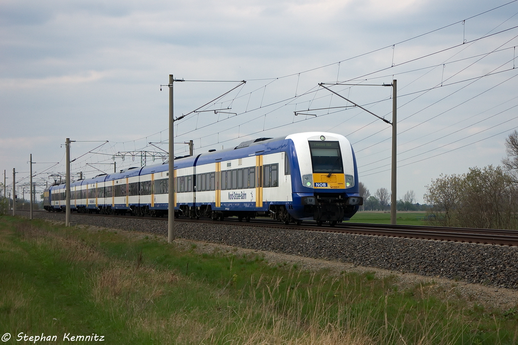 InterConnex (X 68904) von Warnem�nde nach Leipzig Hbf in Vietznitz und geschoben hatte die 146 520-2. 01.05.2013