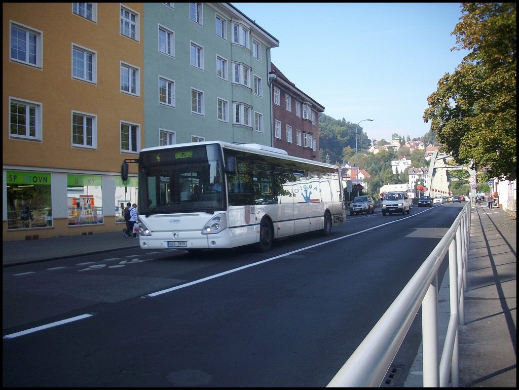 Irisbus Citelis von Dopravni podnik mesta Decina a.s. in Dĕč�n.