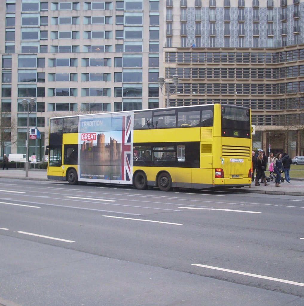 MAN Lion's City DD der BVG in Berlin.

