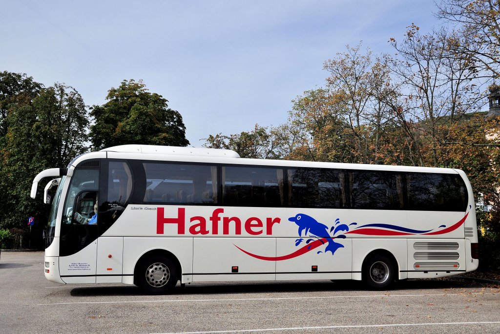 MAN LIONs COACH von HAFNER Reisen aus �sterreich,Krems,September 2012.