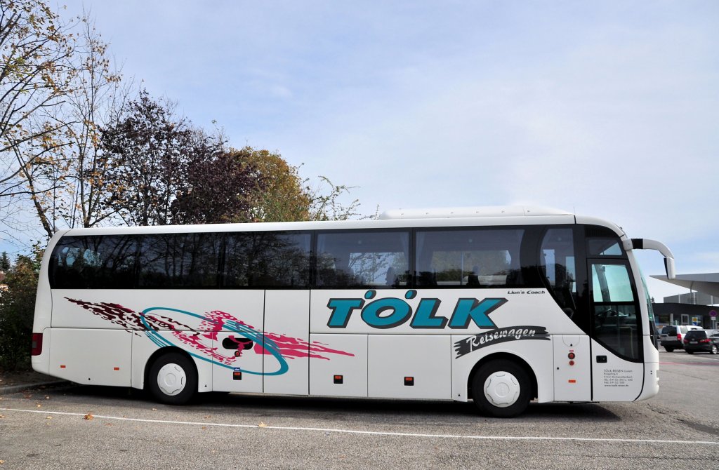 MAN LIONs COACH von T�LK Reisen aus Deutschland,Krems,September 2012.