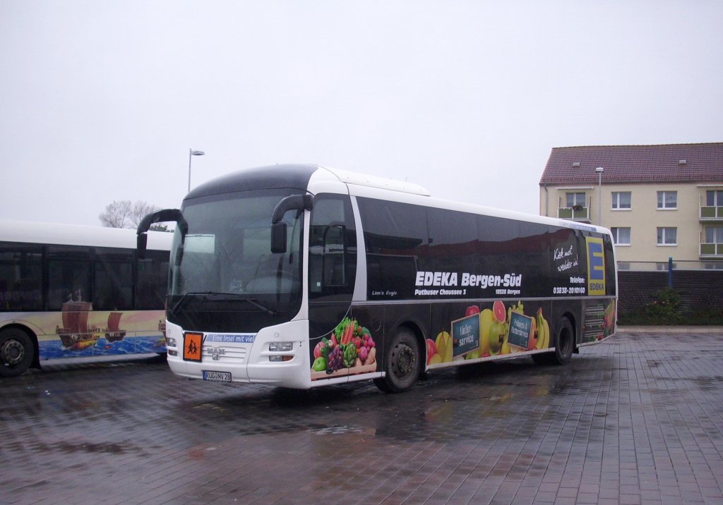 MAN Lion's Regio der RPNV in Bergen. 


