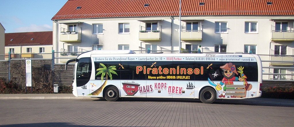 MAN Lion's Regio der RPNV in Bergen. 

