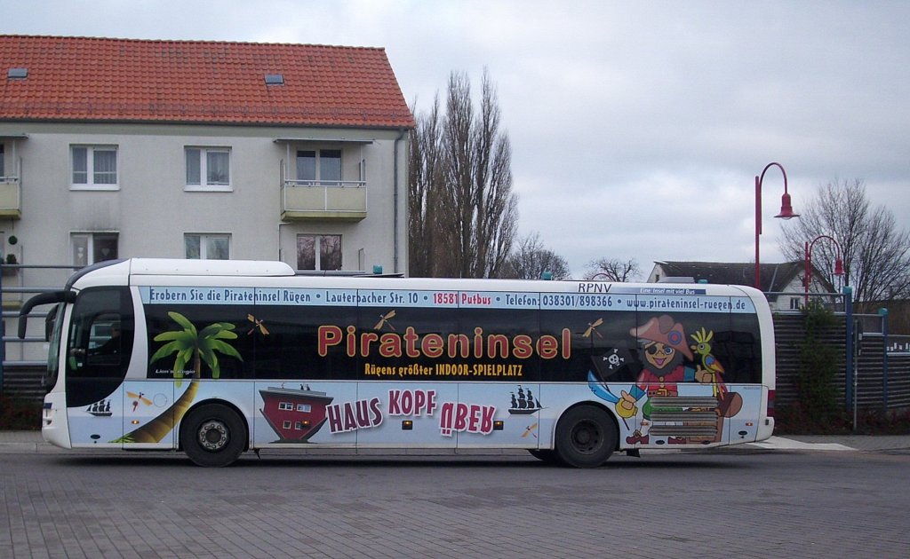 MAN Lion's Regio der RPNV in Bergen. 

