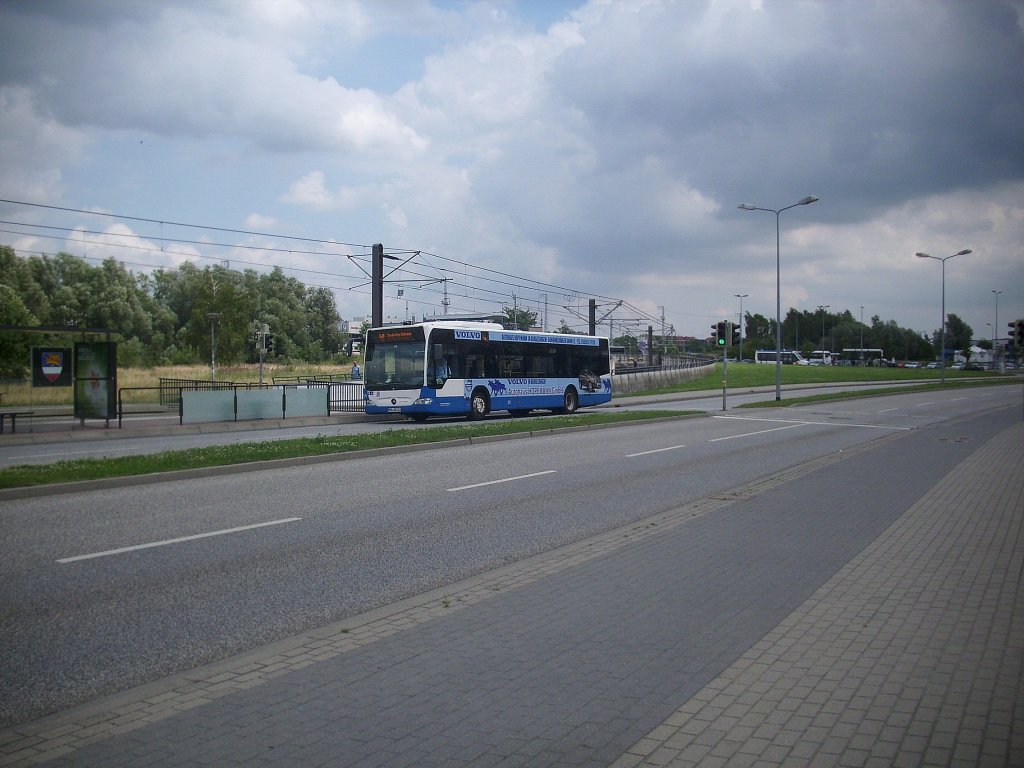 Mercedes Citaro II der Rostocker Stra�enbahn AG in Rostock. 

