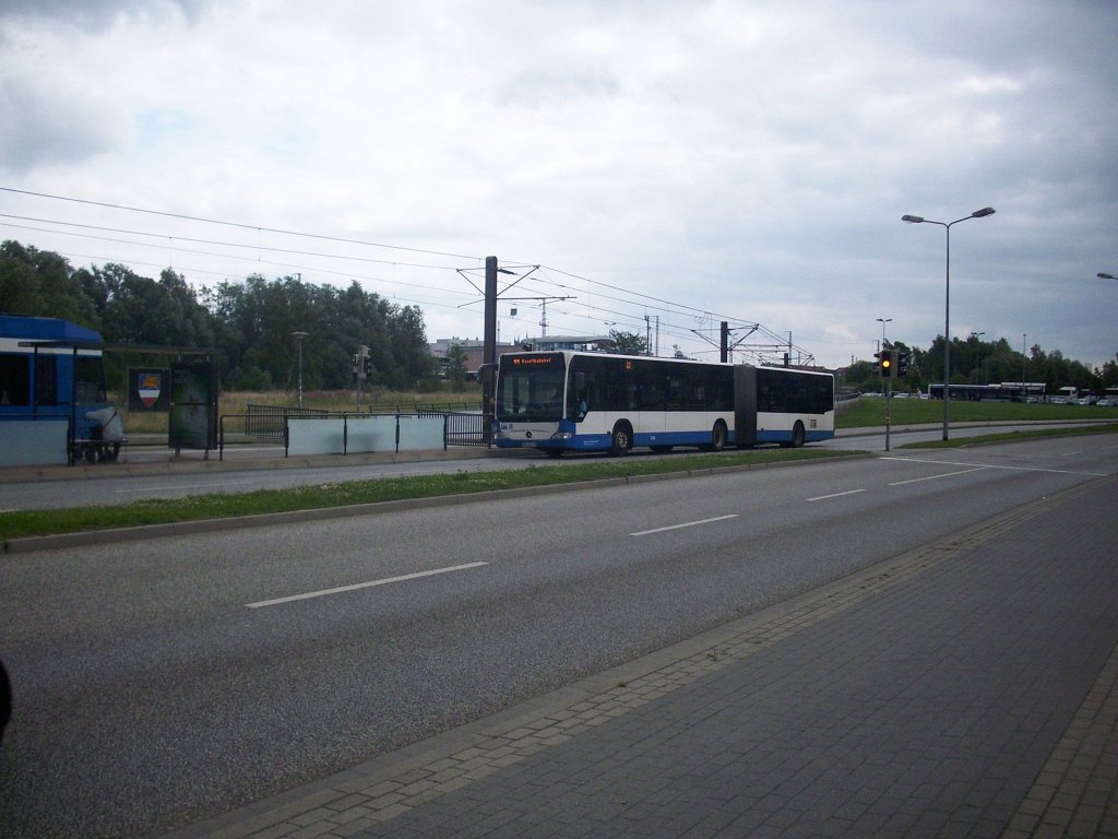 Mercedes Citaro II der Rostocker Stra�enbahn AG in Rostock. 

