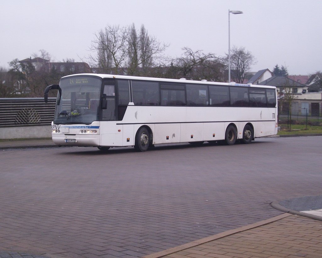 Neoplan Euroliner der RPNV in Bergen. 

