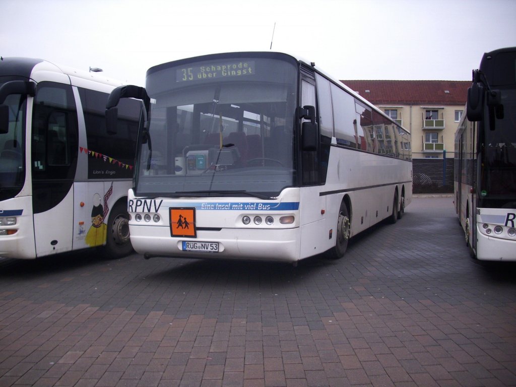 Neoplan Euroliner der RPNV in Bergen. 

