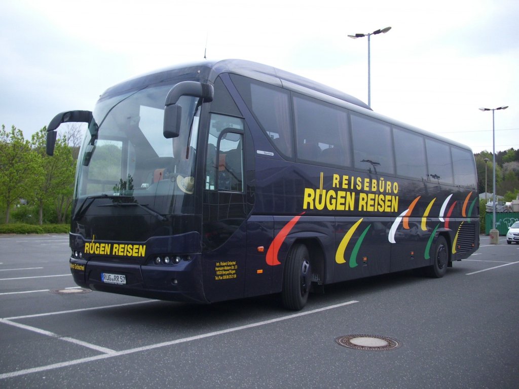 Neoplan Tourliner von R�gen Reisen aus Deutschland in Bergen.