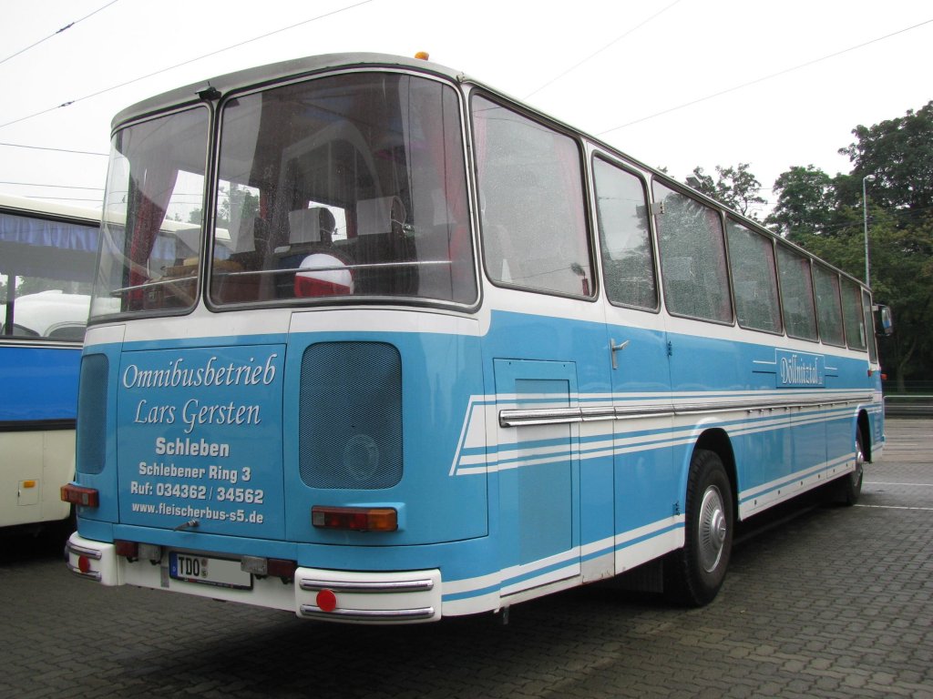 Omnibus Fleischer S 5 aus (TDO) anl��lich 130 Jahre Strba in Rostock [27.08.2011]
