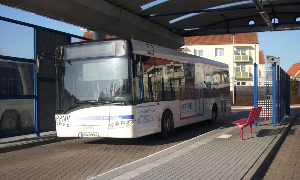Solaris Urbino 12 der RPNV in Bergen. 

