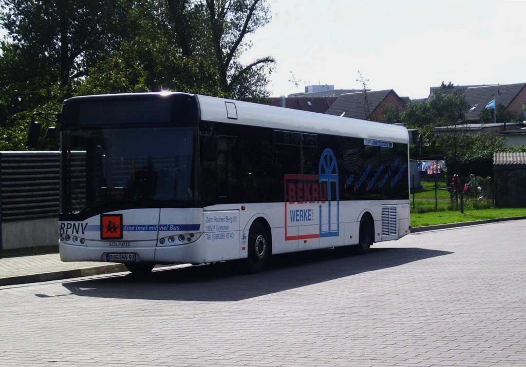 Solaris Urbino 12 der RPNV in Bergen.