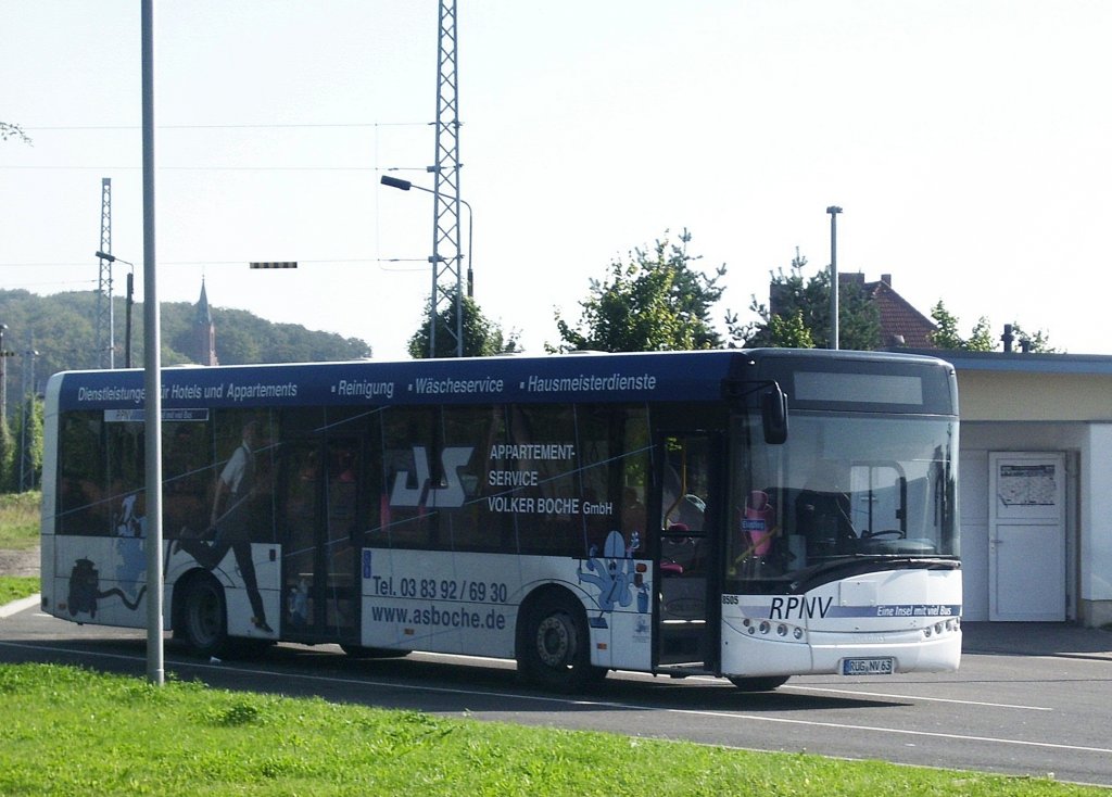 Solaris Urbino 12 der RPNV in Sassnitz.