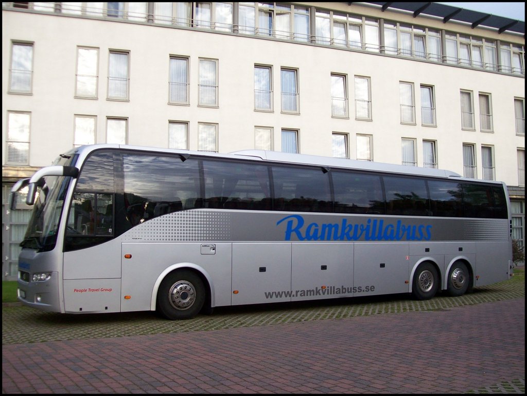 Volvo 9700 von Ramkvillabuss aus Schweden in Bergen.