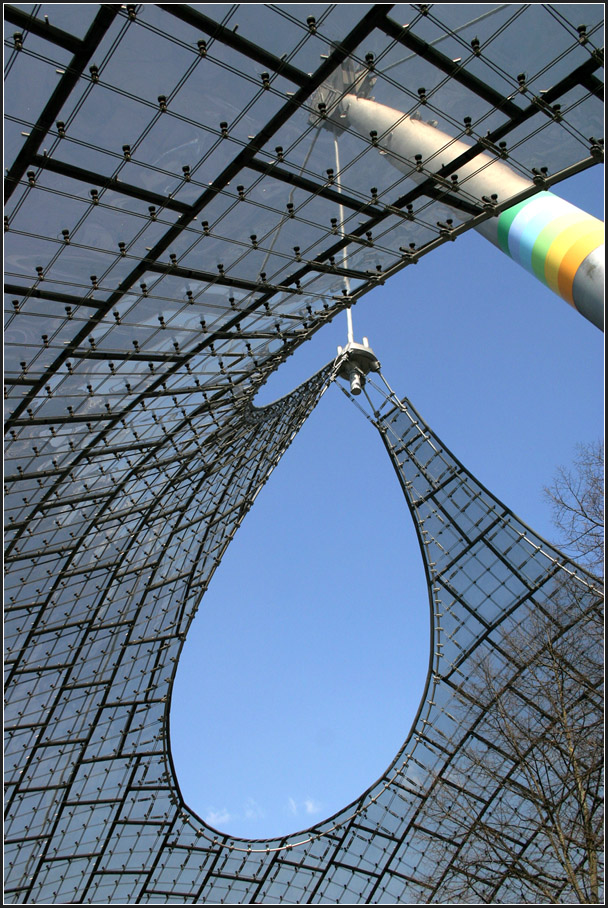 . Bauten für die Olympischen Spiele '72 in München - 

Zeltdach-Impressionen.

April 2007 (Matthias)
