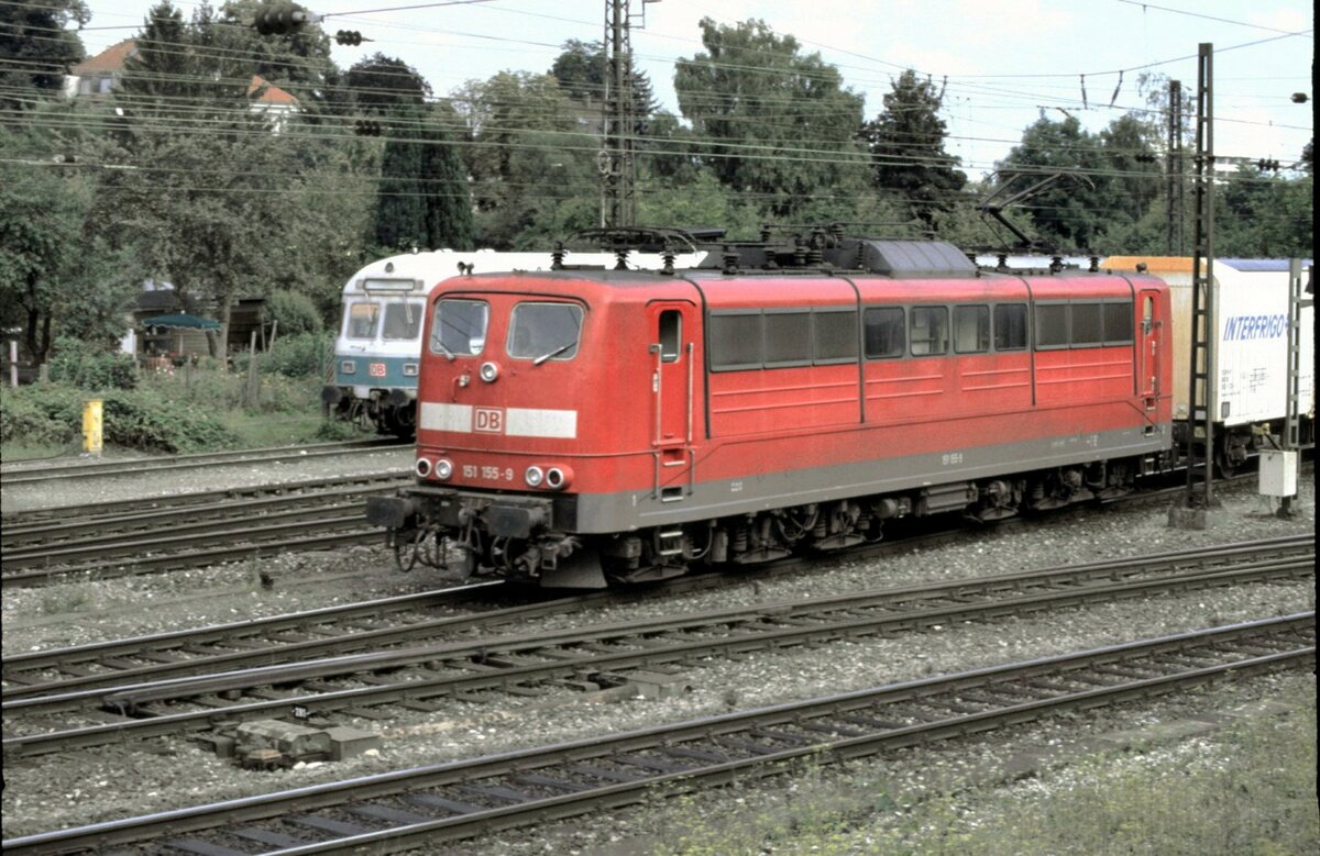151 155-9 in Ulm am 09.08.2002.