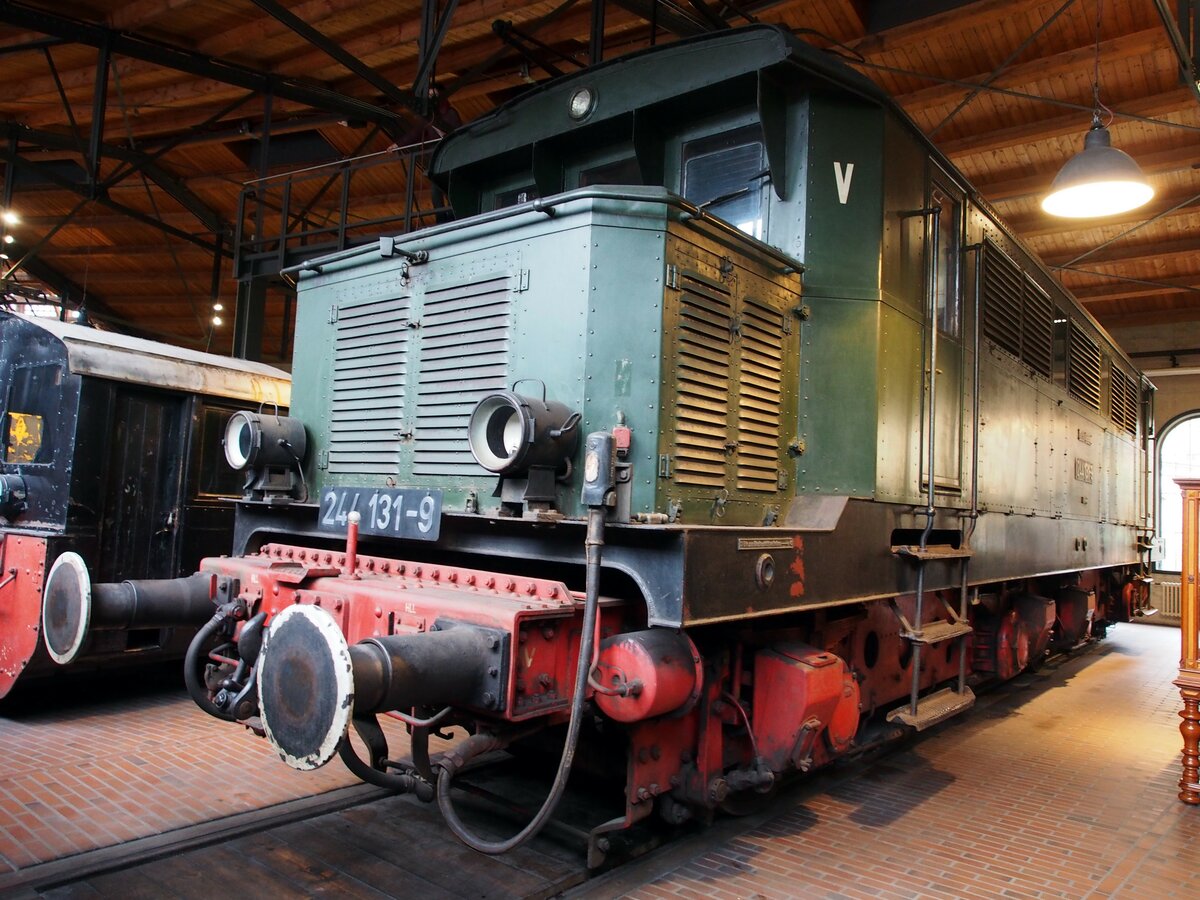 244 131-9 im Technik Museum Berlin am 06.10.2016.