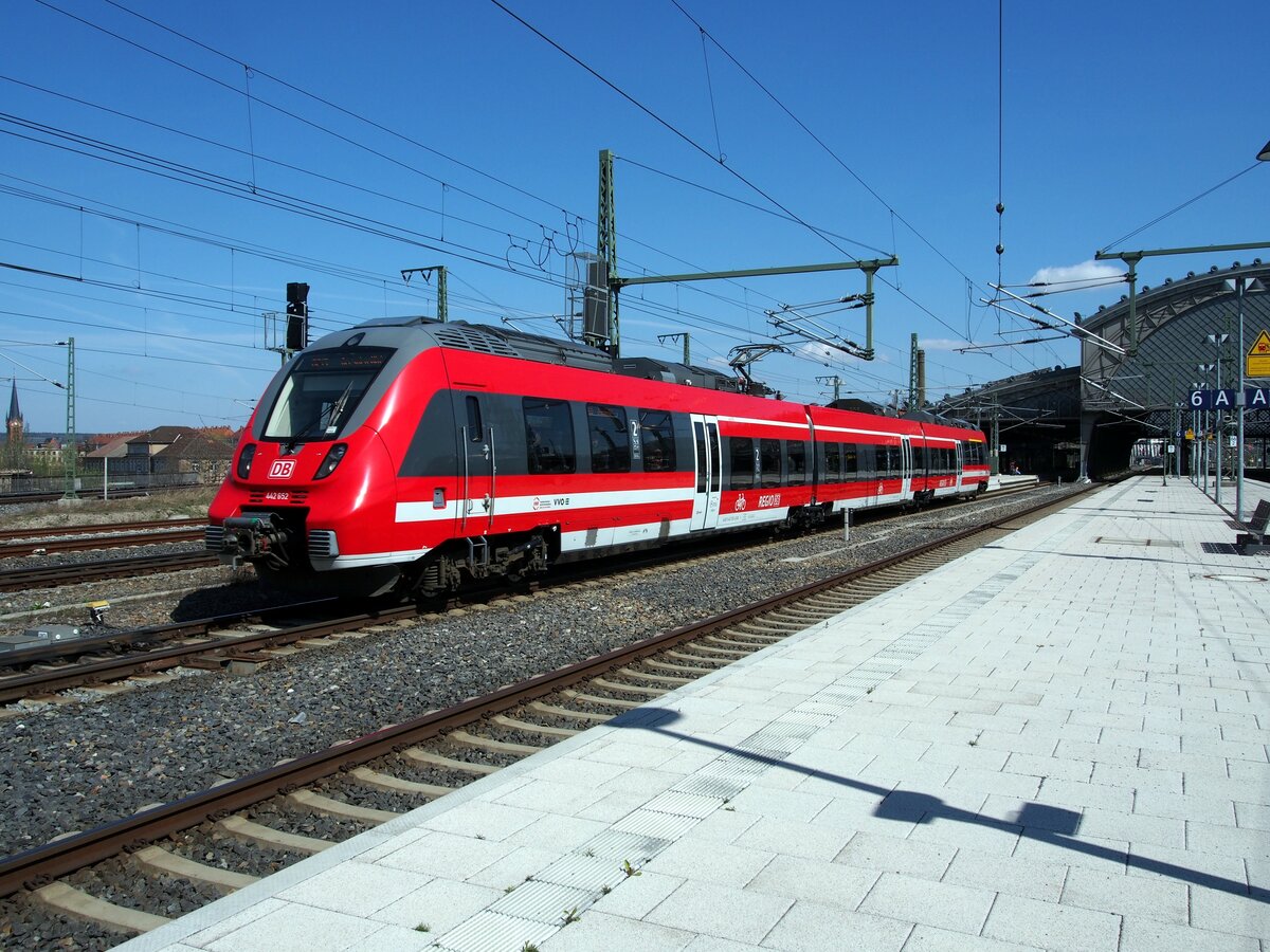 442 652 der Regio DB in Dresden Neustadt am 19.04.2015.