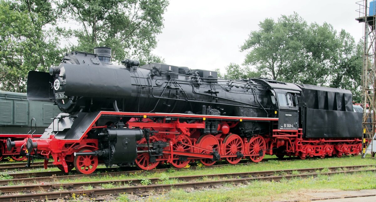 50 3626-4 im Eisenbahnmuseum Weimar am 05.08.2016.