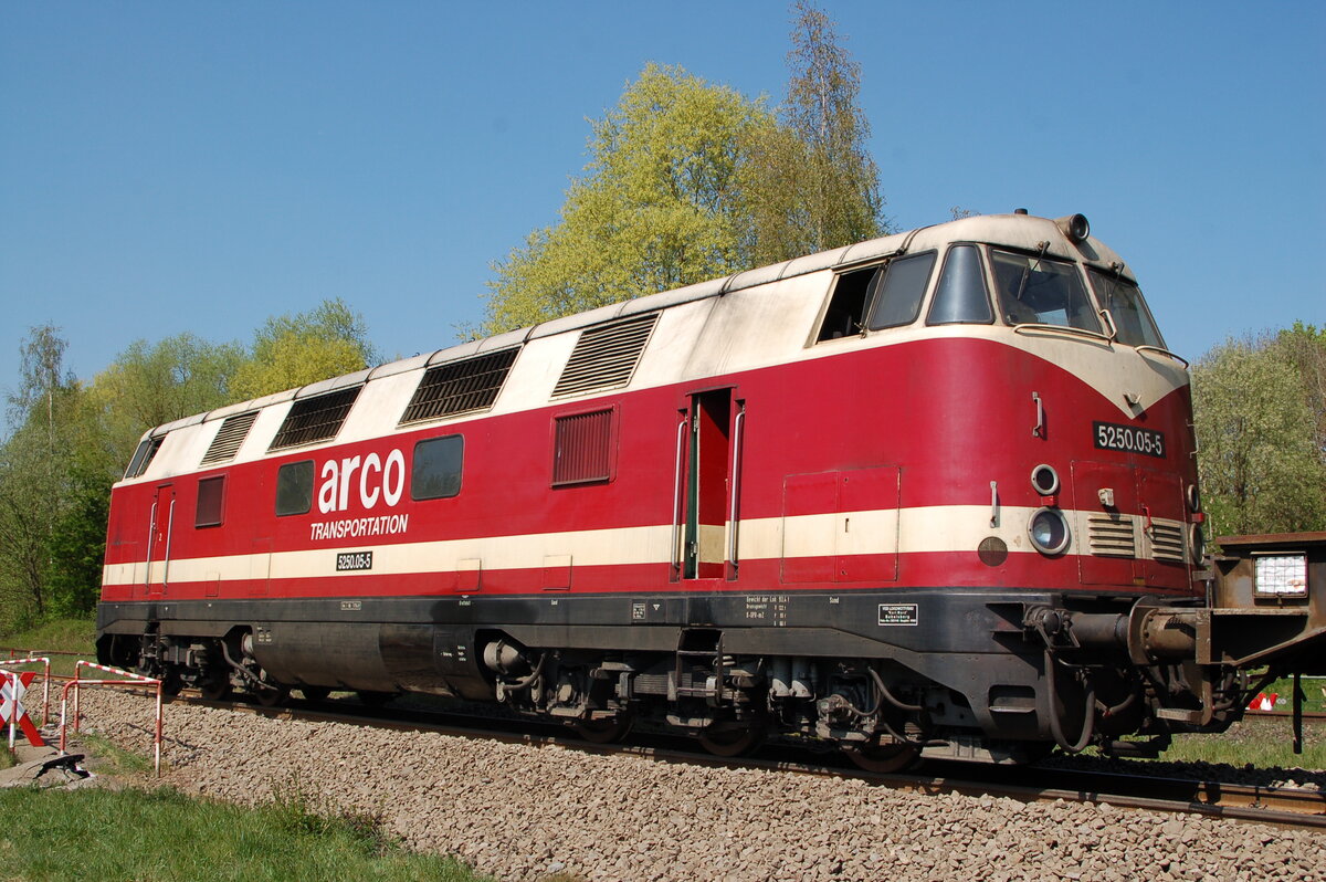 5250.05-5 von arco Transportation ex DR 118.2 in V�hringen am 21.04.2007.