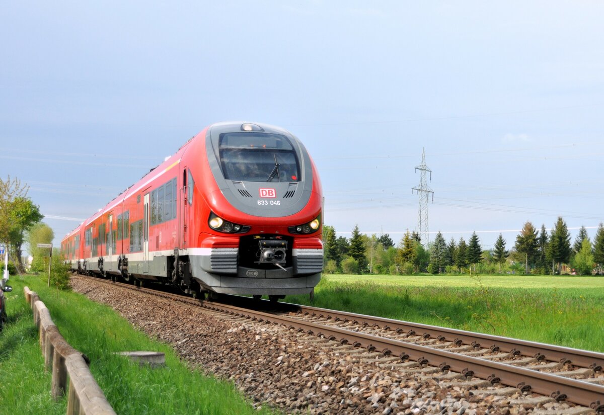 633 046 RE 75 in Bellenberg am 05.05.2023.