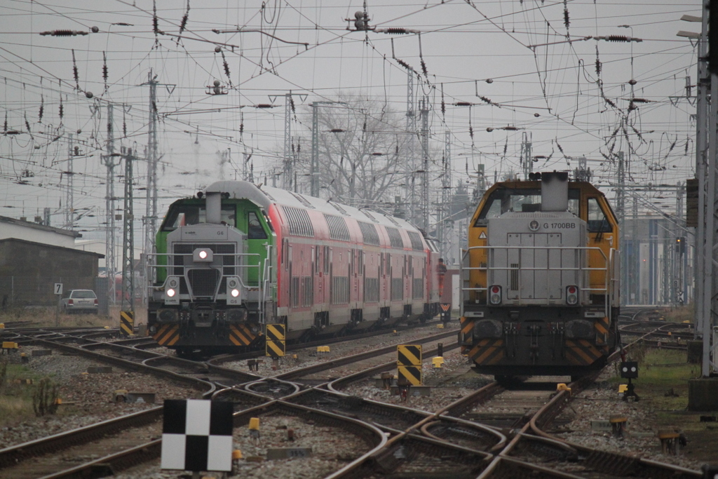 650 114-8 war am 01.01.2015 mit dem Hanse-Express im Rostocker Hbf besch�ftigt.