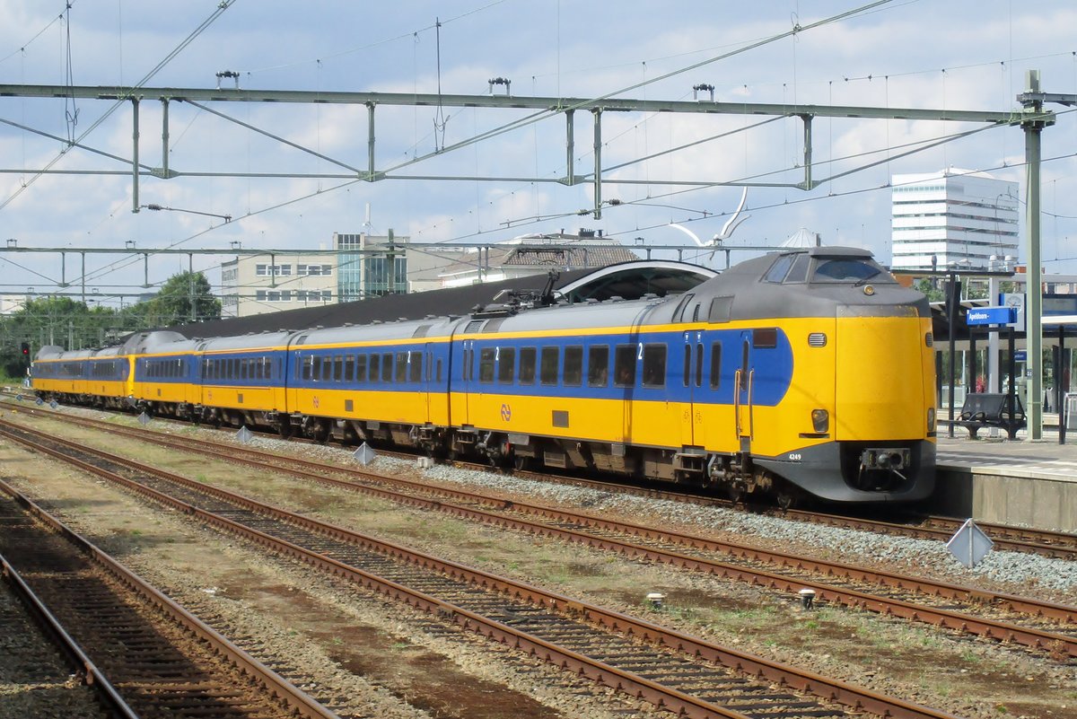 Am 1 September 2018 verlässt NS 4249 Apeldoorn.