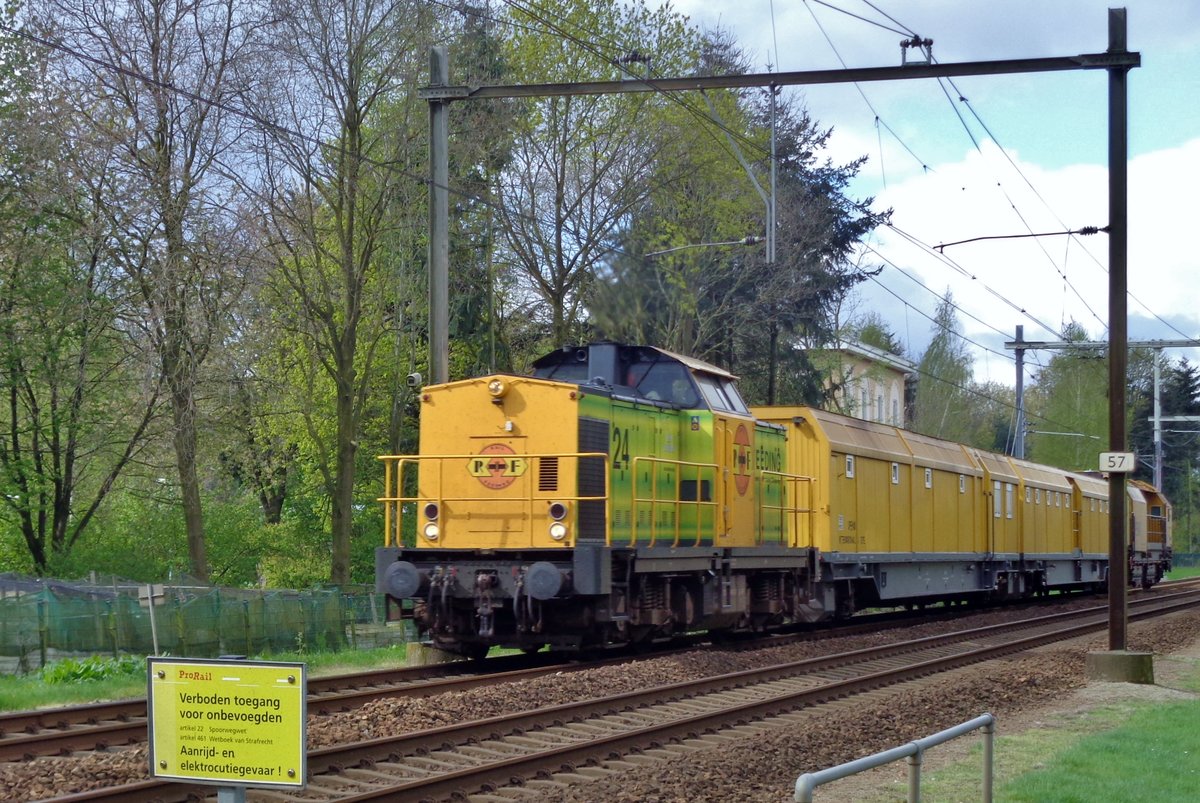 Am 21 April 2017 durchfahrt RF 24 Wijchen.