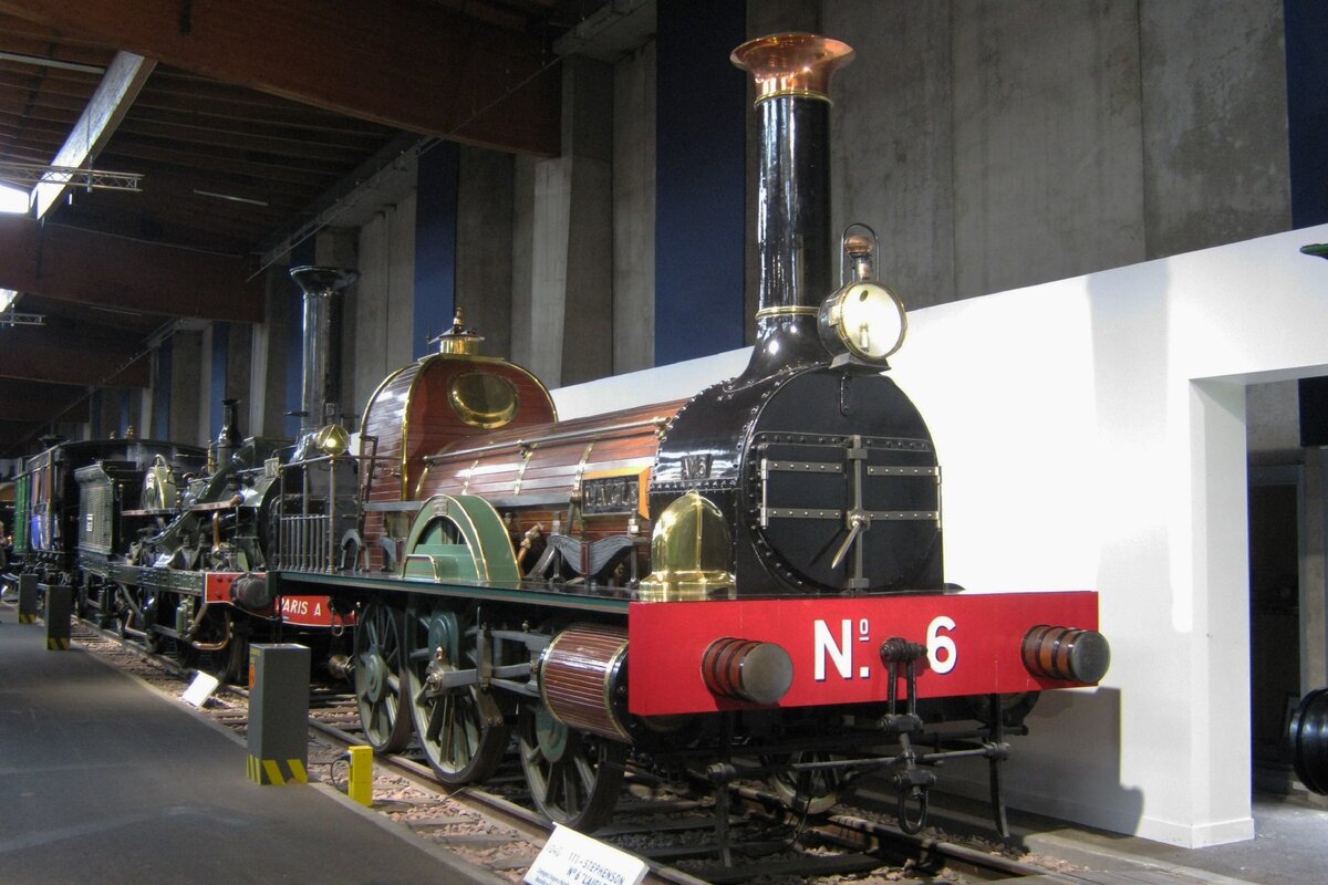 Am 30 Mai 2019 steht der Lok No.6  L' AIGLE   ins Cité du Train in Mulhouse.