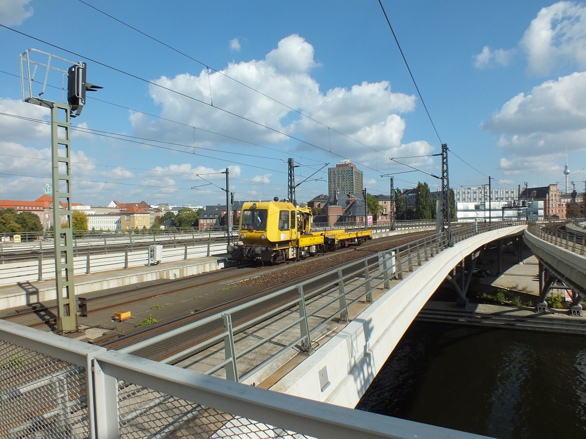 Auf der Stadtbahn ist im Moment Baustelle. Merkt man. Berlin Hauptbahnhof, 2.10.13