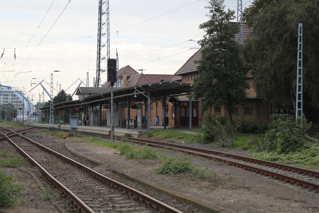 Bahnhof Warnem�nde am 19.09.2015