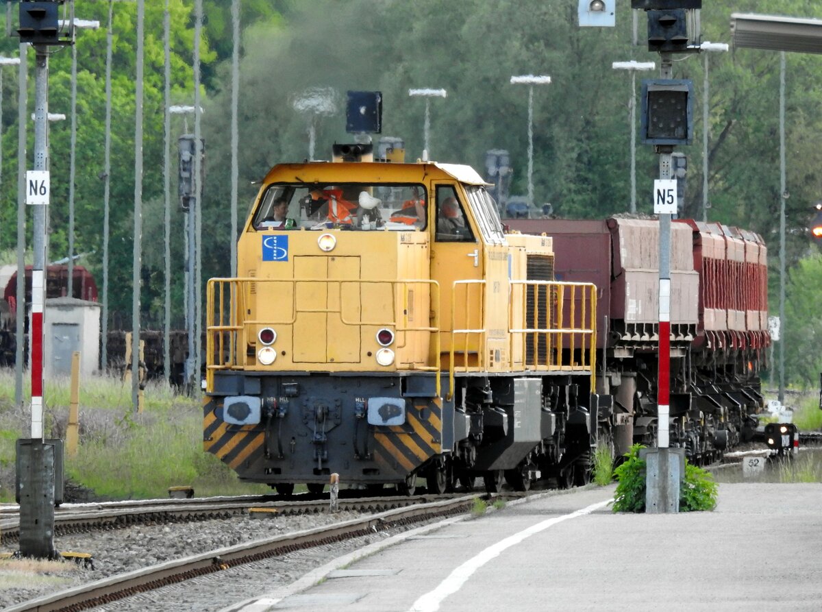 BB Diesellok K 1206 von Spitzke in Kempten am 26.05.2016.