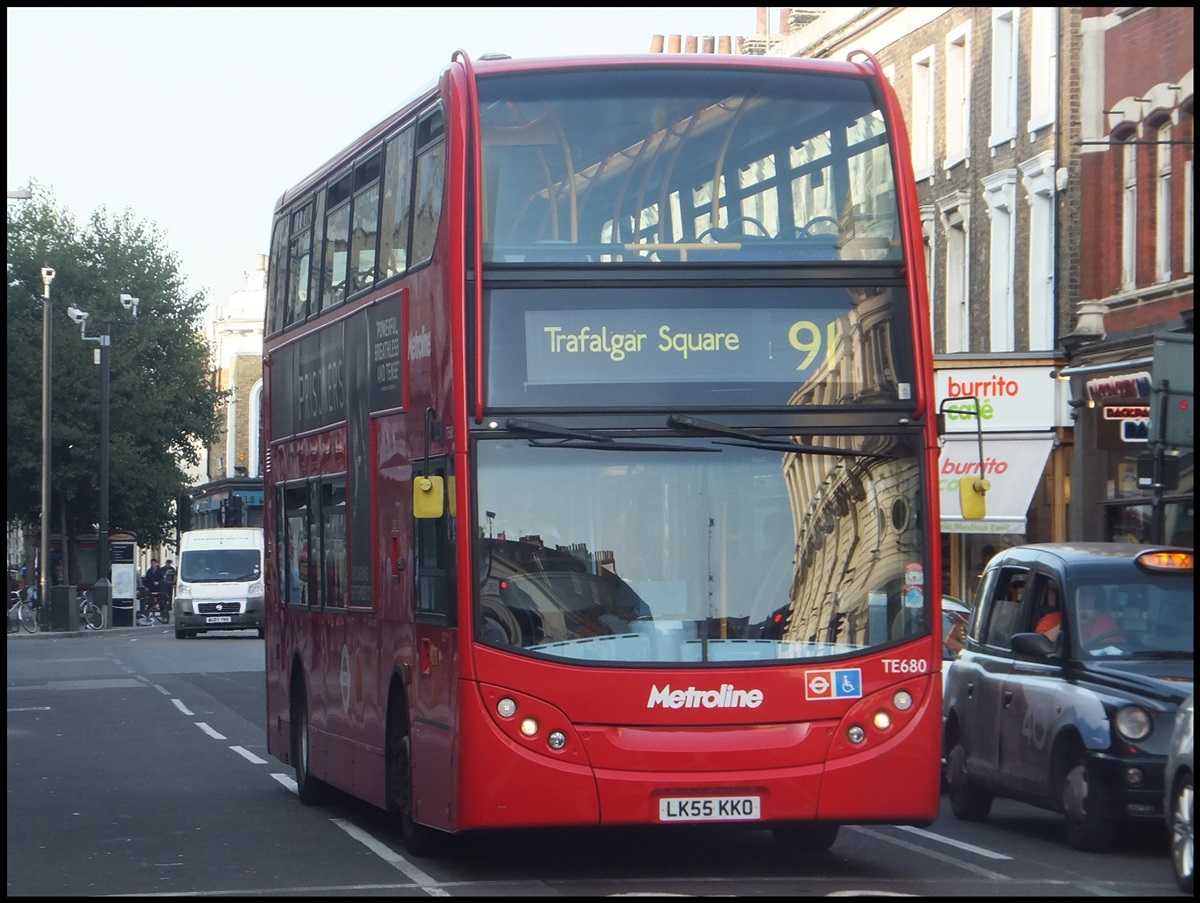 Dennis von Metroline in London.