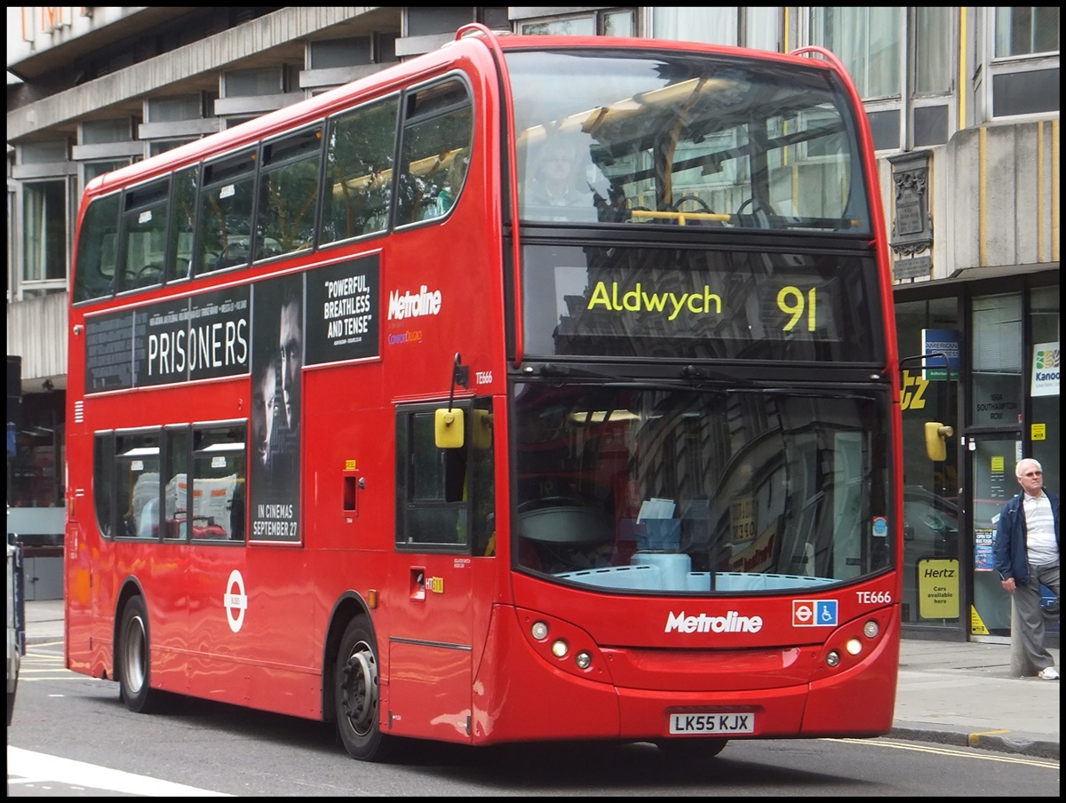 Dennis von Metroline in London.