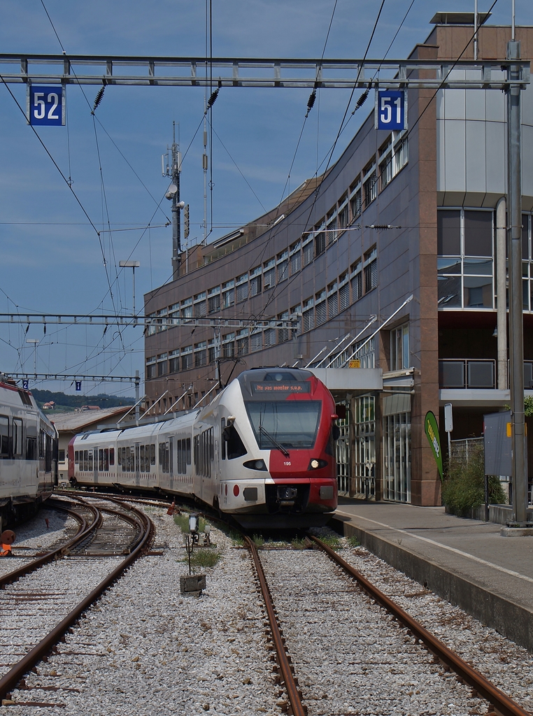 Der RE Fribourg Bulle ist an seinem Zeil eingetroffen.
6. Aug. 2015