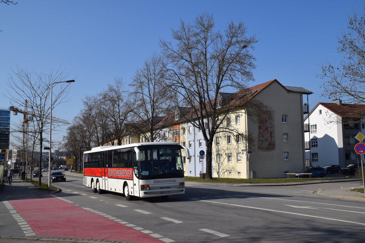 DGF-RR 317 von Reicheneder Reisen im April 2021 in Deggendorf