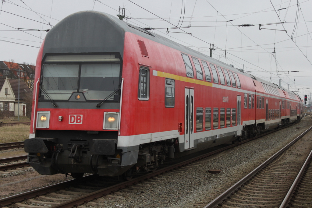 Die Legende des Warnemnde-Express Sie geht auch im Fahrplan-Jahr 2016 weiter am 26.03.2016 fuhr DABbuza 760 als RE 18490 von Berlin Hbf(tief)nach Rostock Hbf im Rostocker Hbf rein.