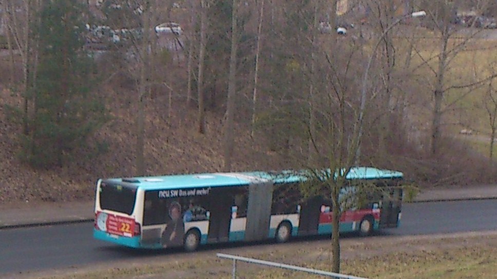 ....ein alteres bild aus der kalten jahreszeit von diesen Citaro 2 NB SW 580 mit der aktuellen Werbung für die Rewe Märkte der Stadt 