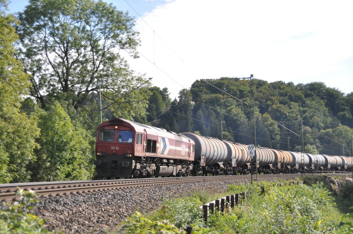 HGK DE 62 bei Urspring am 20.09.2012.