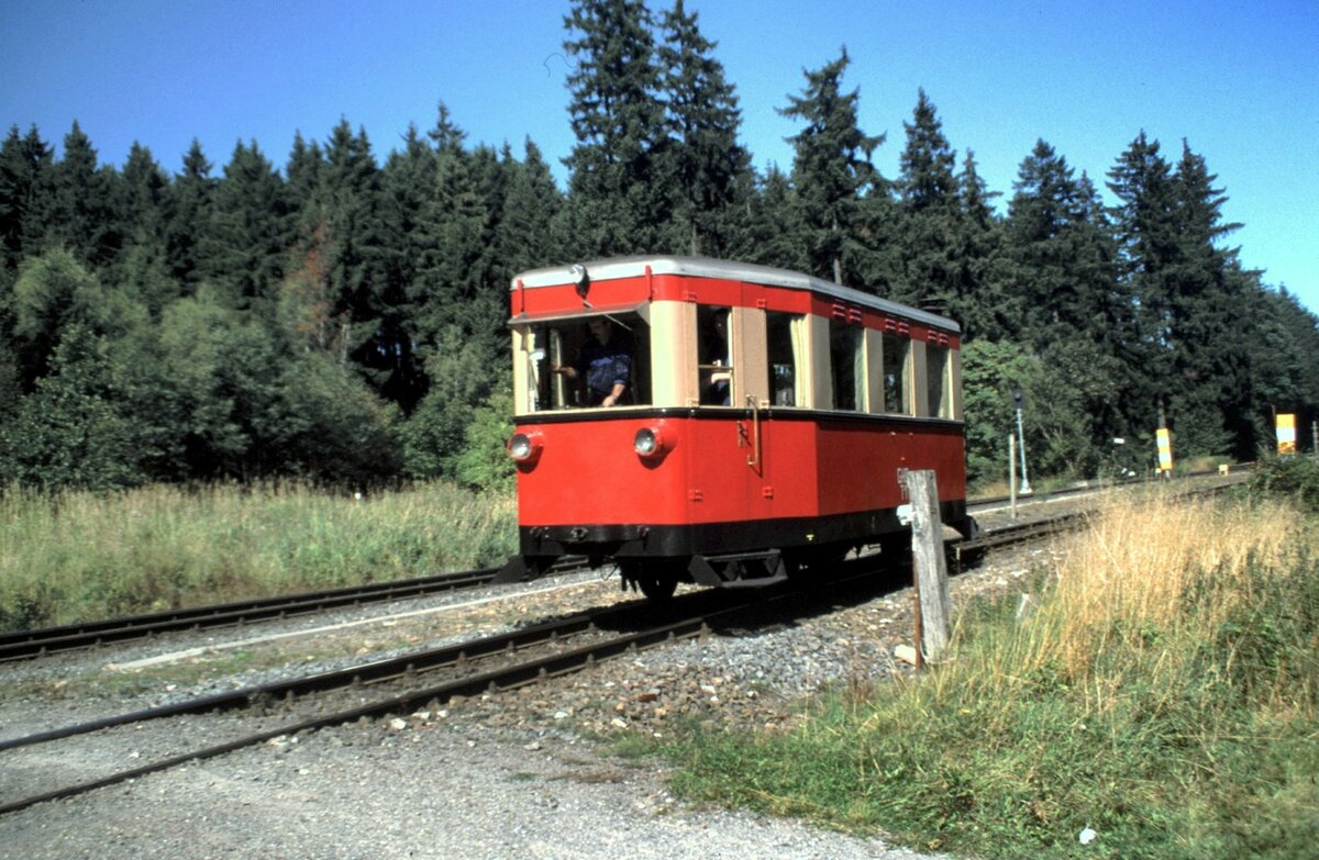 HSB 187 001 T 1 bei Drei Annen Hohne am 04.09.1999.